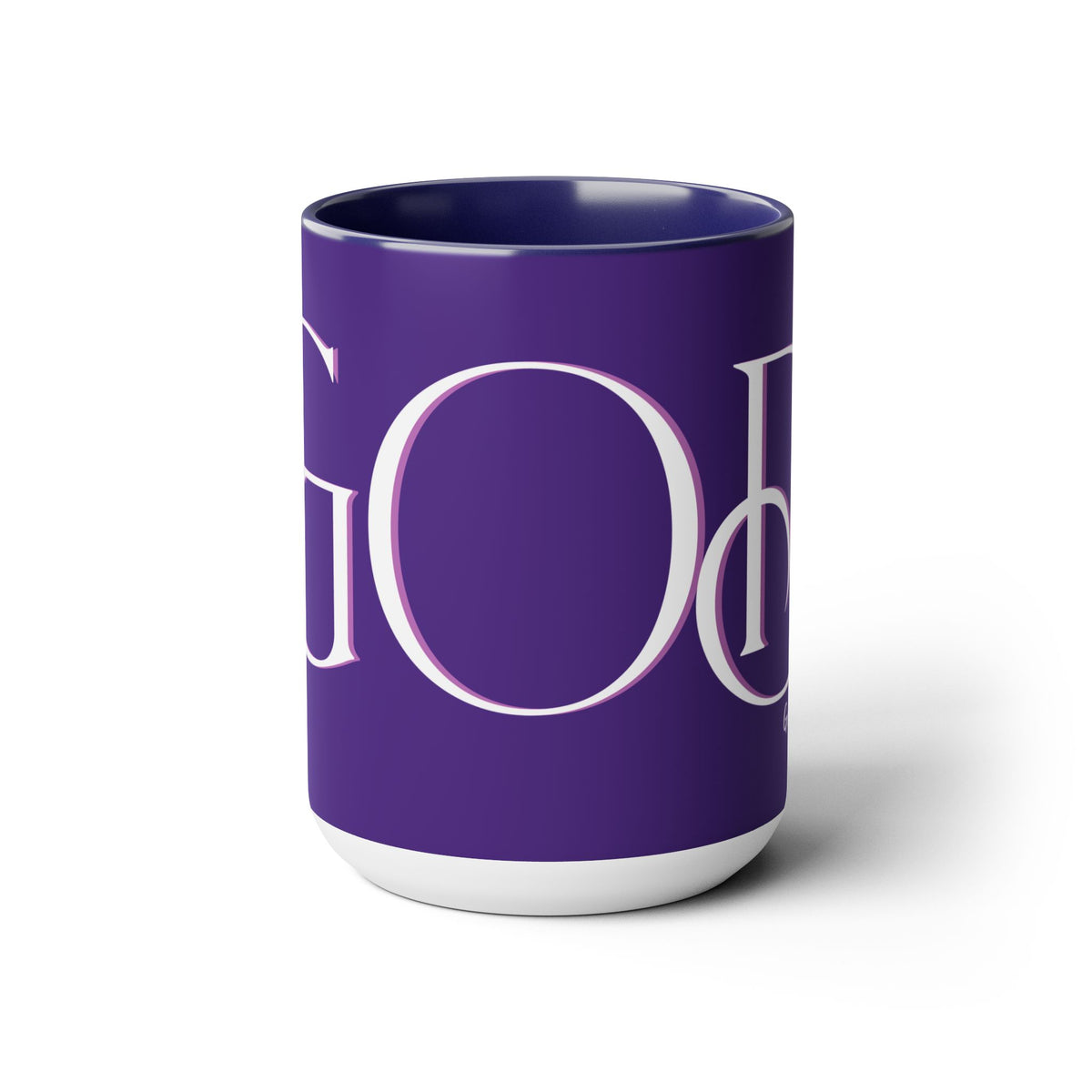 &quot;but God&quot; Three-Tone Coffee Mugs, 15oz