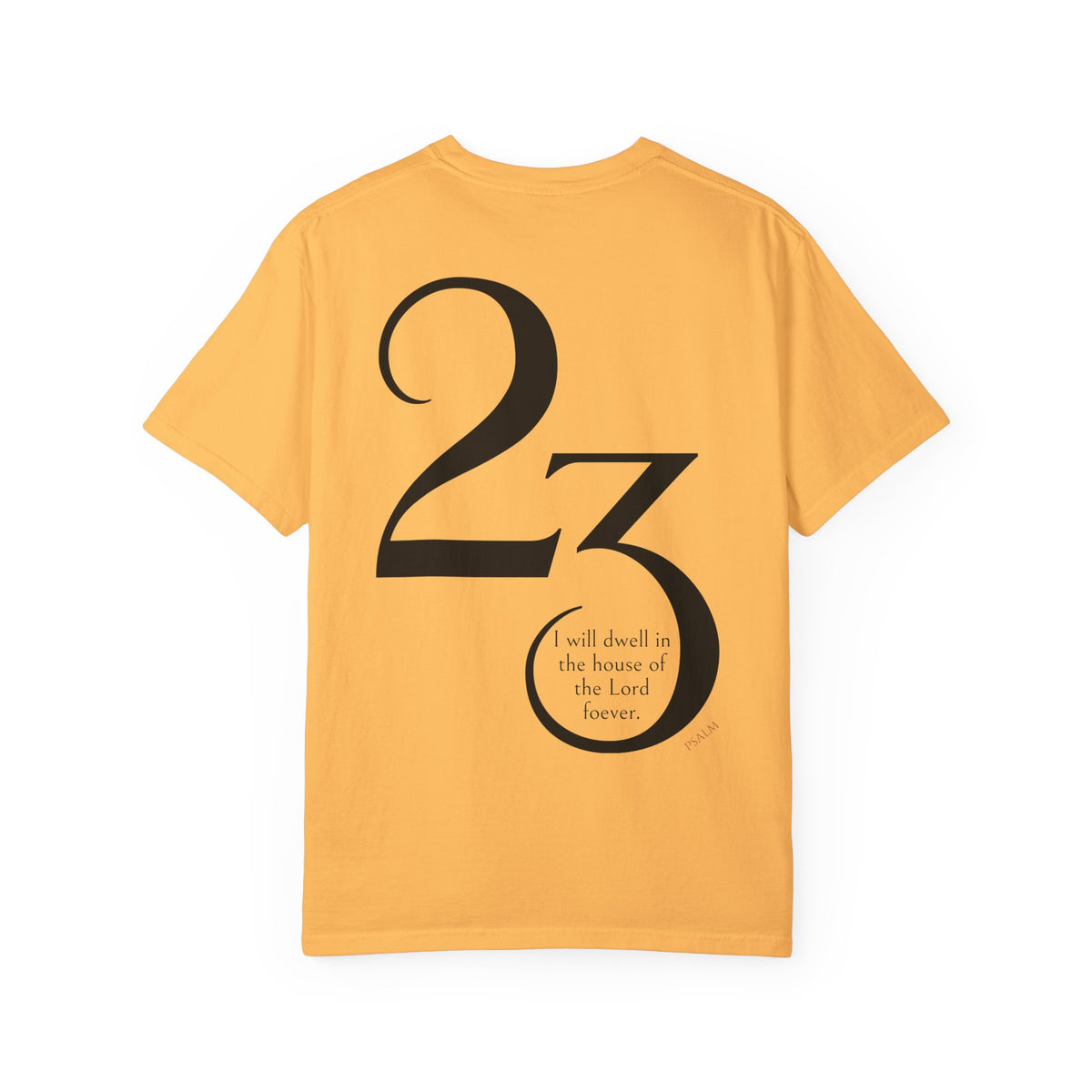 Psalm 23 Unisex Garment-Dyed T-shirt