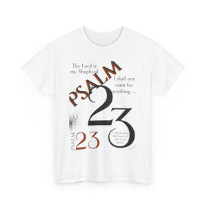 Psalm 23 Unisex Heavy Cotton Tee