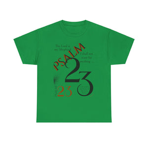 Psalm 23 Unisex Heavy Cotton Tee