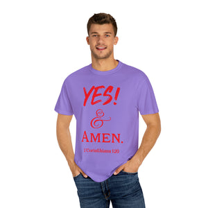 YES! & Amen. (Red) - Unisex  T-shirt