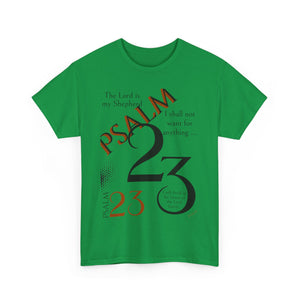 Psalm 23 Unisex Heavy Cotton Tee