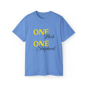 One Flock, One Shepherd (Black) Unisex Ultra Cotton T-Shirt