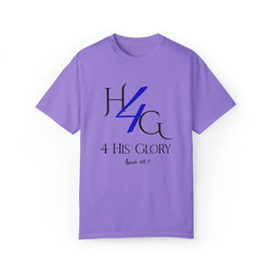 4 His Glory (blue) - Unisex T-shirt