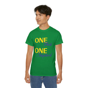 One Flock, One Shepherd (Purple) Unisex Ultra Cotton T-Shirt