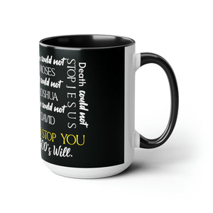 "IF" Two-Tone Coffee Mugs, 15oz