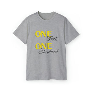 One Flock, One Shepherd (Black) Unisex Ultra Cotton T-Shirt