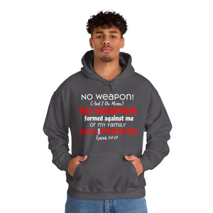 "No weapon formed against me shall prosper" Unisex Heavy Blend™ Hoodie