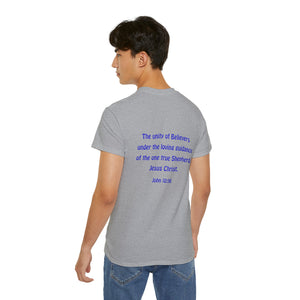 One Flock, One Shepherd (Blue) Unisex Ultra Cotton T-Shirt