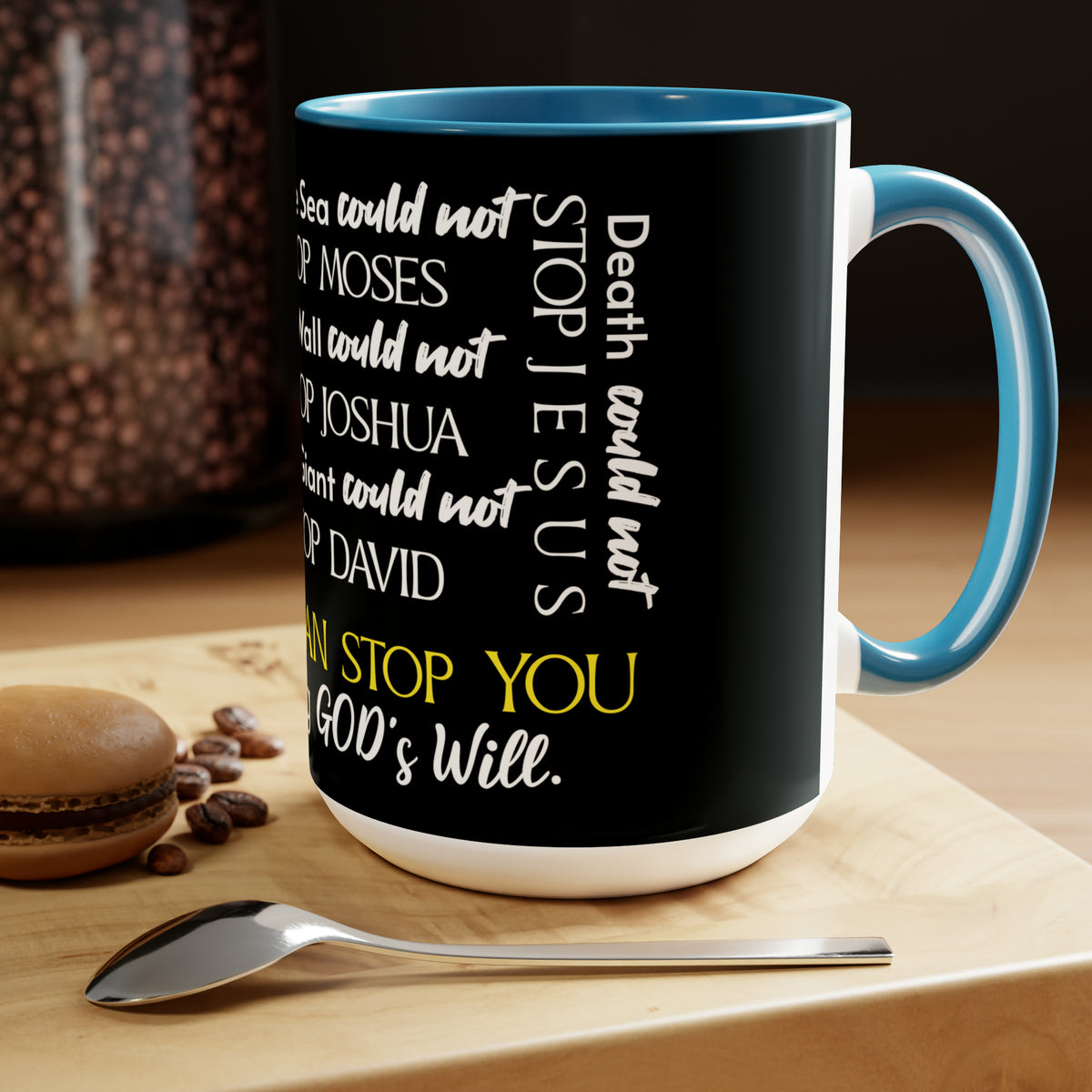 &quot;IF&quot; Two-Tone Coffee Mugs, 15oz