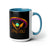 Jenesis2 (Black) 15oz Coffee Mug