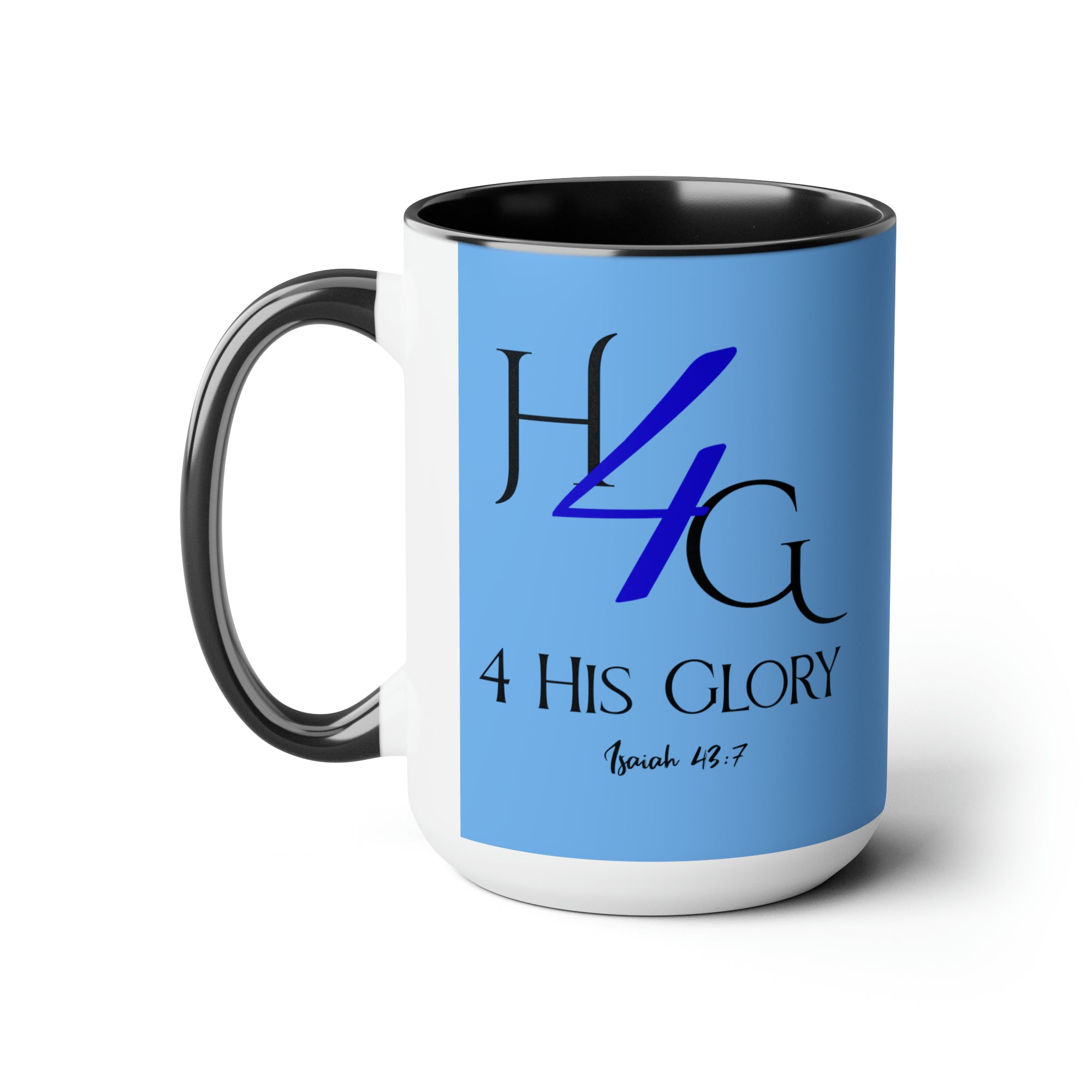 Glory (Blue) Coffee Mugs, 15oz