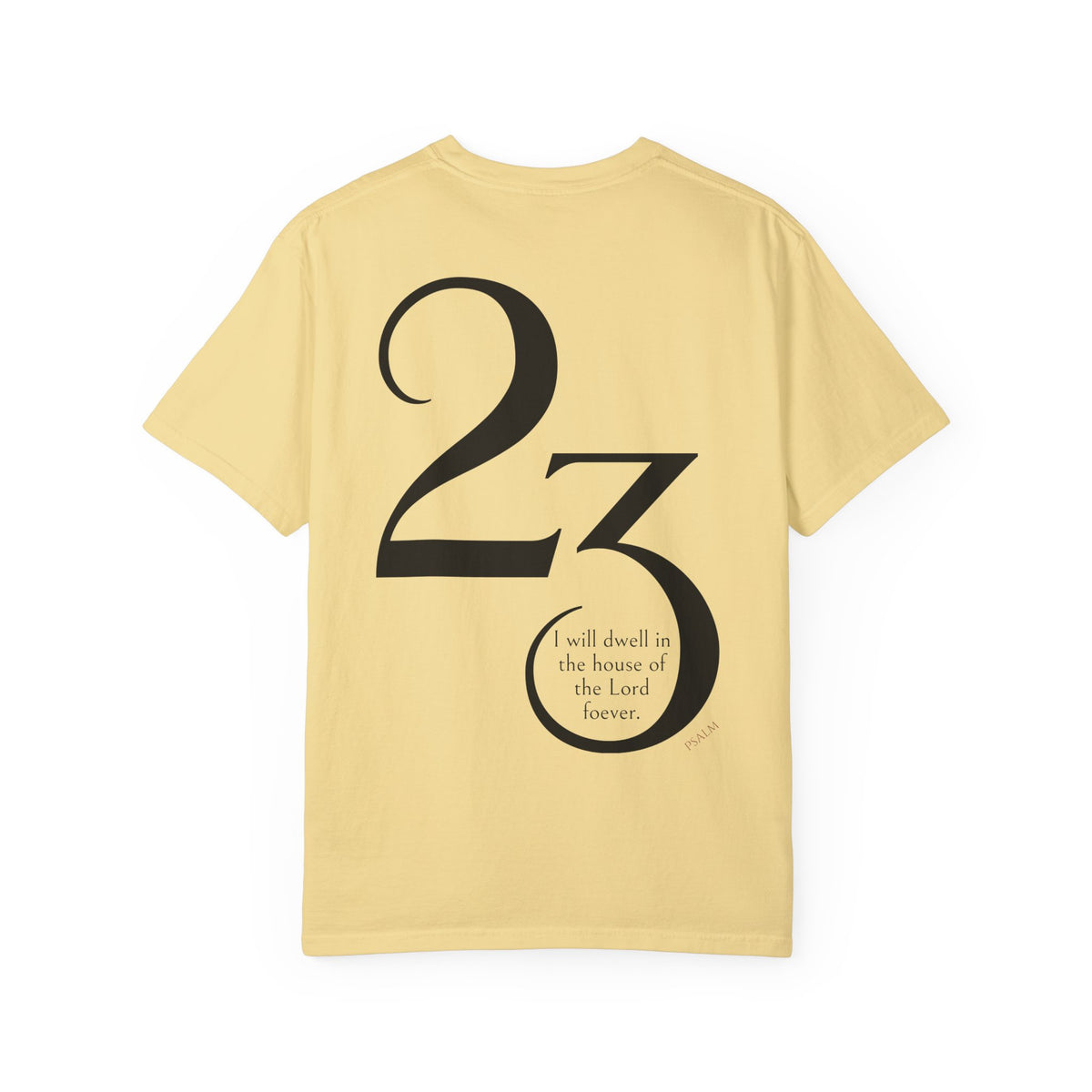 Psalm 23 Unisex Garment-Dyed T-shirt