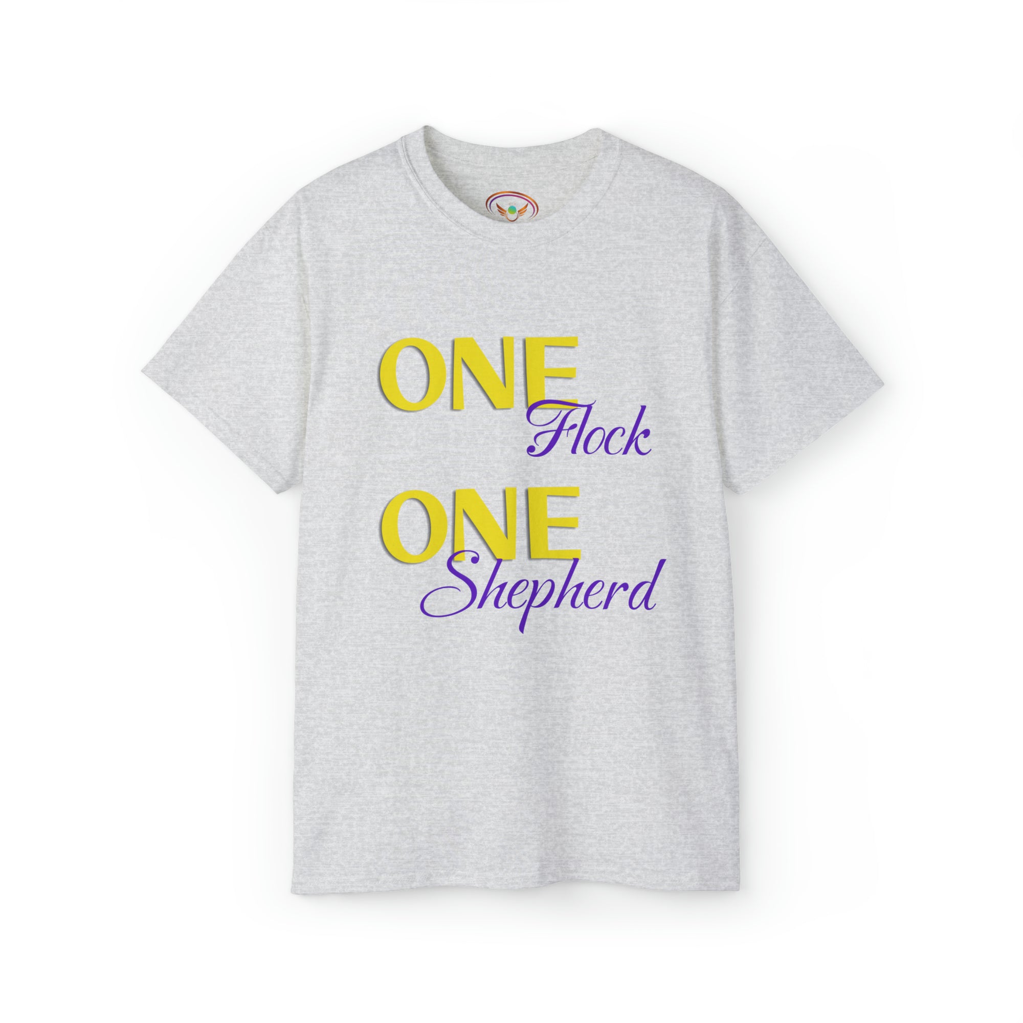 One Flock, One Shepherd (Purple) Unisex Ultra Cotton T-Shirt