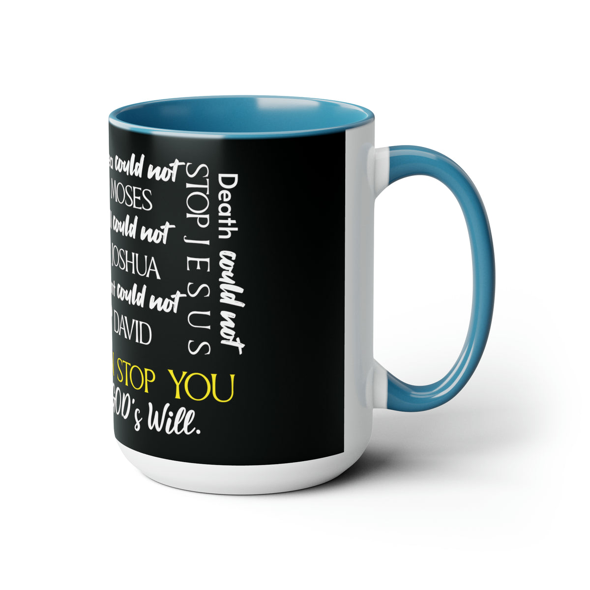&quot;IF&quot; Two-Tone Coffee Mugs, 15oz