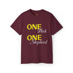 One Flock, One Shepherd (White) Unisex Ultra Cotton T-Shirt