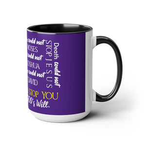 "IF" Two-Tone Coffee Mugs, 15oz