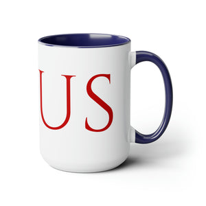 Jesus (Red lettering) 15 oz Coffee Mug