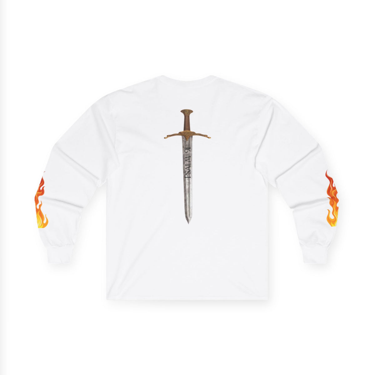 Psalm 91:11 Unisex Ultra Cotton Long Sleeve Tee