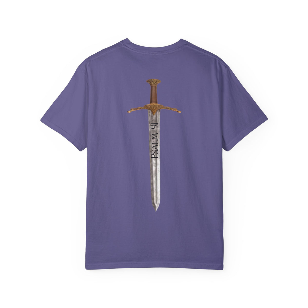 Psalm 91 Unisex Garment-Dyed T-shirt