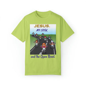 Caucasian Motorcycle Crew (Women) T-shirt